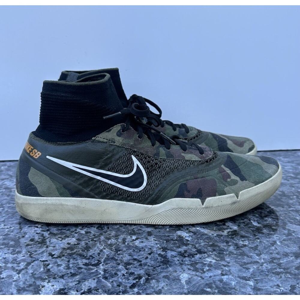 Size 9.5 - Nike Hyperfeel Koston 3 SB Cargo Khaki Sneakers